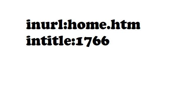 inurlhome.htm intitle1766 Advanced Google Dorking Guide for 2026